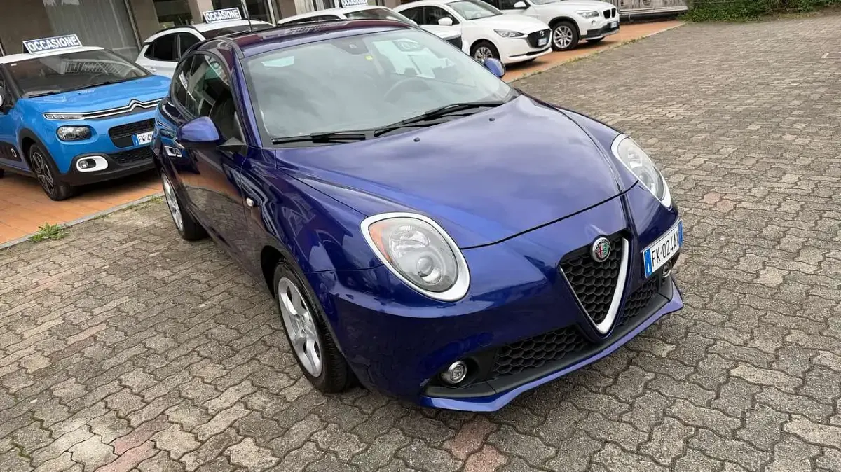 Usata Alfa Romeo MiTo Super 77 CV (56 kW) 2017 Blu tornado Utilitaria