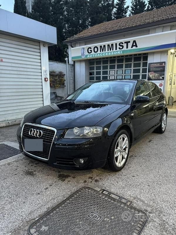 Usata Audi A3 140 CV (102 kW) 2009 Nero Utilitaria
