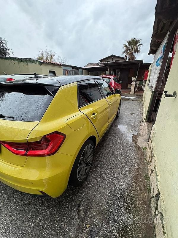 Usata Audi A1 Sportback 110 CV (80 kW) 2021 Giallo Utilitaria