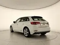 Usata Audi A3 Sportback 116 CV (85 kW) 2018 Bianco Utilitaria