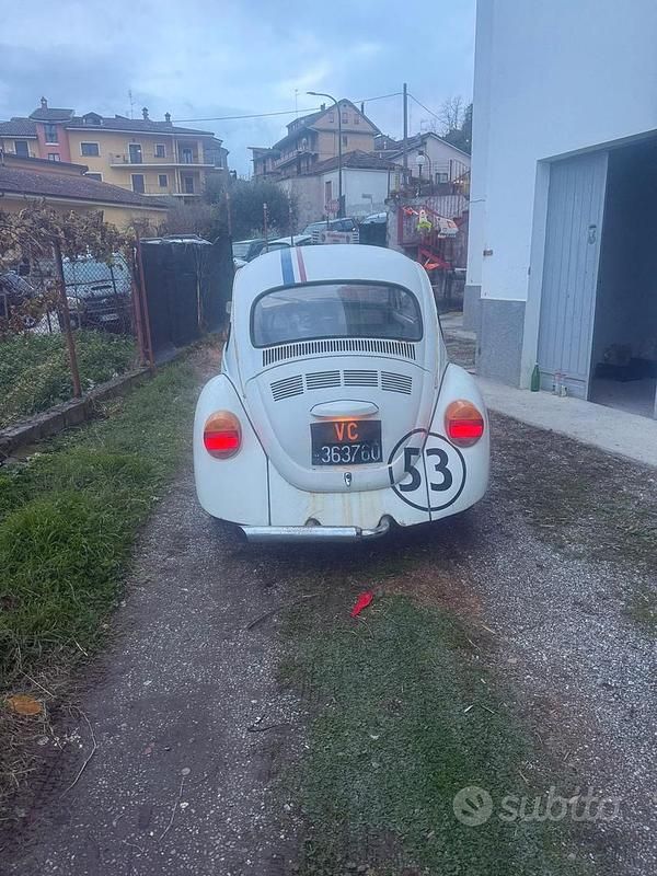Usata VW Beetle 1984 Bianco Utilitaria