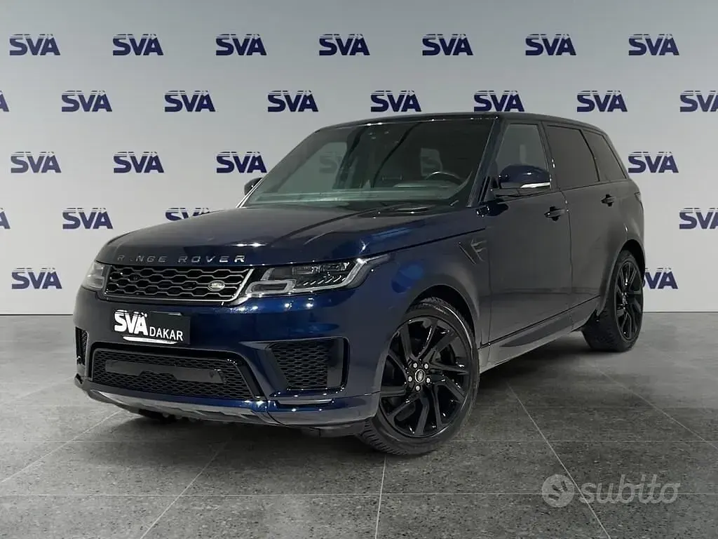Usata Land Rover Range Rover Sport HSE Dynamic 249 CV (183 kW) 2019 Blu SUV