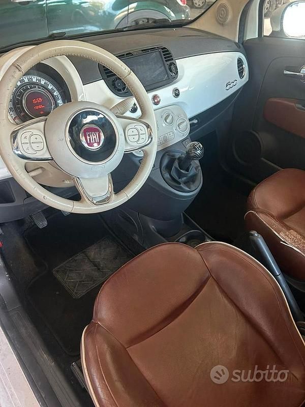 Usata Fiat 500 2010 Bianco Berlina