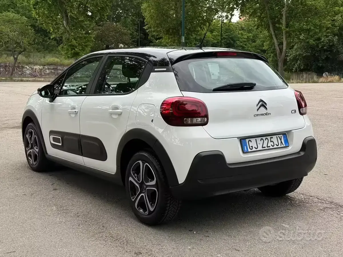 Usata Citroën C3 PureTech 83 CV (61 kW) 2022 Bianco Utilitaria