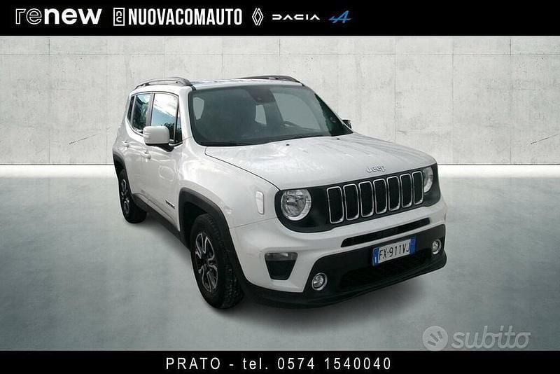 Usata Jeep Renegade Longitude 120 CV (88 kW) 2019 Bianco SUV