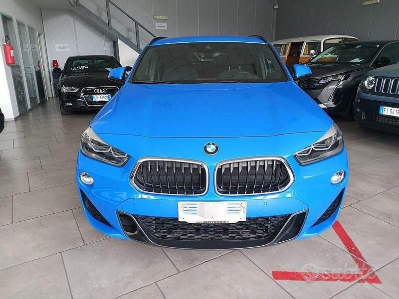Usata BMW X2 M Sport 150 CV (110 kW) 2018 Azzurro SUV