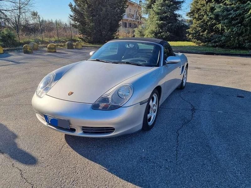 Argento Usata 2000 Porsche 986 Boxster Cabrio | 22.800 € (Super prezzo) - Immagine 1/4