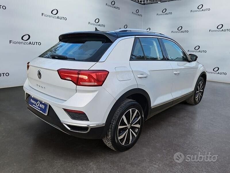 Usata VW T-Roc Style 116 CV (85 kW) 2018 Bianco SUV