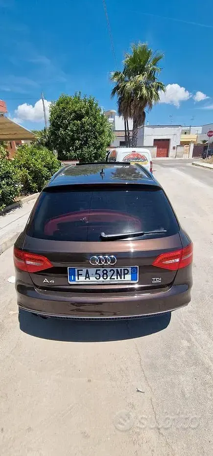 Usata Audi A4 S-Line 177 CV (130 kW) 2012 Marrone Station wagon