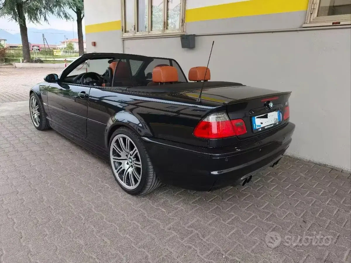 Usata BMW M3 Cabriolet 343 CV (252 kW) 2001 Nero Cabrio