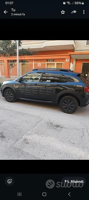 Usata Citroën C4 99 CV (72 kW) 2017 Nero SUV
