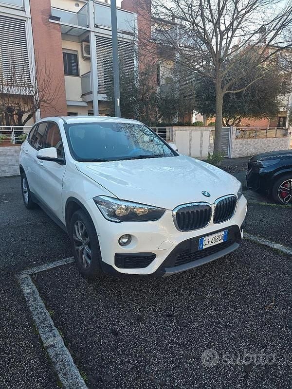 Usata BMW X1 Advantage 150 CV (110 kW) 2019 Bianco SUV