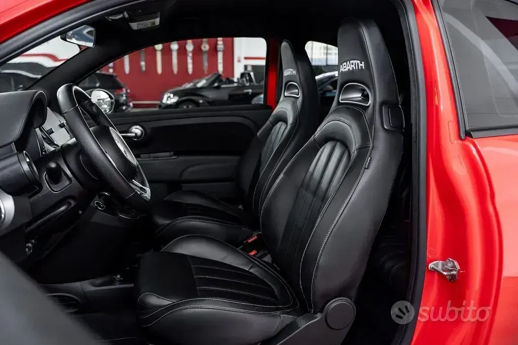 Usata Abarth 595 Turismo 165 CV (121 kW) 2020 Rosso cod. 176 Utilitaria