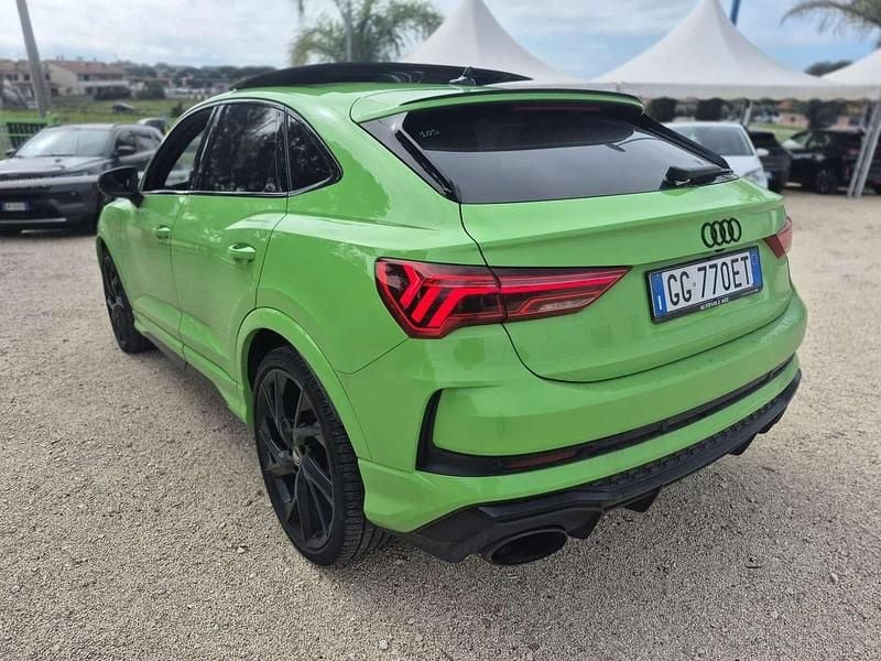 Usata Audi RS Q3 Sportback Ambiente 400 CV (294 kW) 2020 Verde SUV