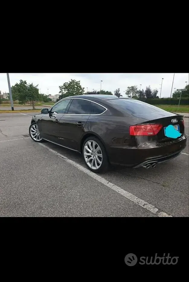 Usata Audi A5 Sportback S-Line 150 CV (110 kW) 2014 Marrone Utilitaria