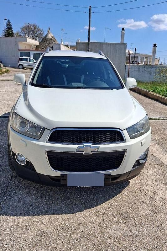 Usata Chevrolet Captiva 184 CV (135 kW) 2012 Bianco SUV