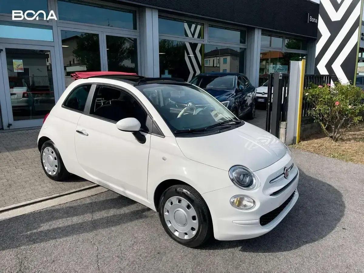 Usata Fiat 500C 69 CV (50 kW) 2024 Bianco Cabrio