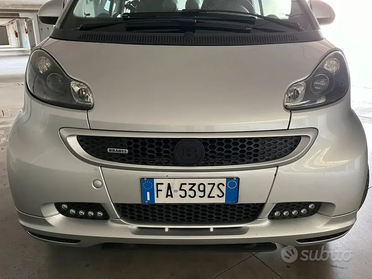 Usata Smart ForTwo Coupé Brabus Xclusive 102 CV (75 kW) 2015 Grigio Coupé