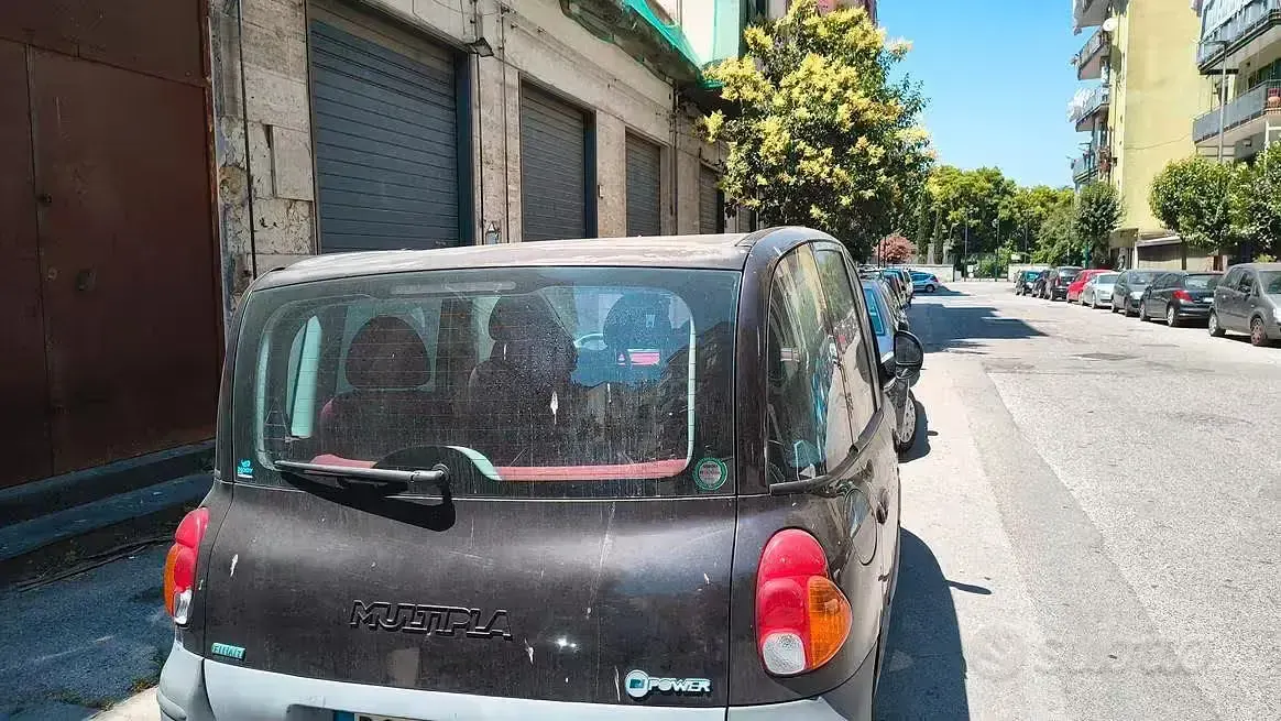 Usata Fiat Multipla 2001 Nero Monovolume