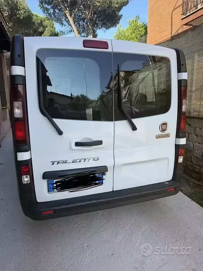 Usata Fiat Talento 125 CV (91 kW) 2017 Bianco Monovolume