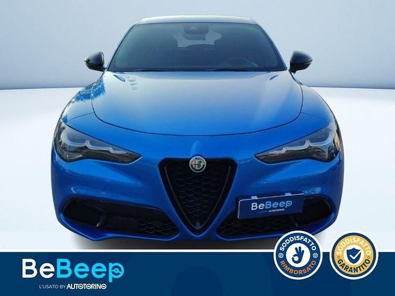 Usata Alfa Romeo Stelvio Veloce 210 CV (154 kW) 2023 Azzurro pastello SUV