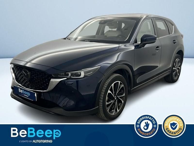 Usata Mazda CX-5 Exceed 184 CV (135 kW) 2022 Blu metallizzato SUV