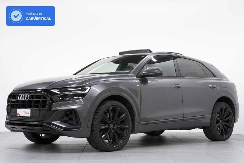 Usata Audi Q8 S-Line 340 CV (250 kW) 2021 Nero SUV