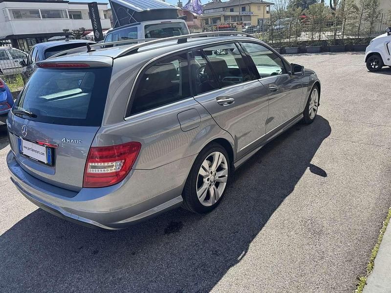 Usata Mercedes C250 Avantgarde 204 CV (150 kW) 2012 Grigio Station wagon