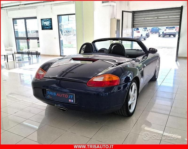 Usata Porsche Boxster 223 CV (164 kW) 2002 Blu Cabrio