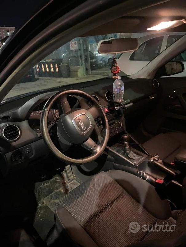 Usata Audi A3 140 CV (102 kW) 2007 Nero Utilitaria