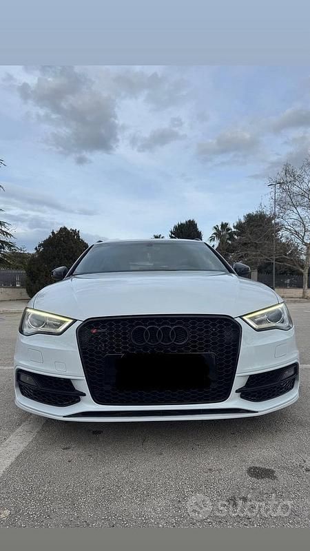 Brugt Audi A3 S-Line 2014 Hvid