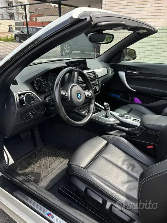 Usata BMW 218 M Sport 136 CV (100 kW) 2020 Bianco Cabrio