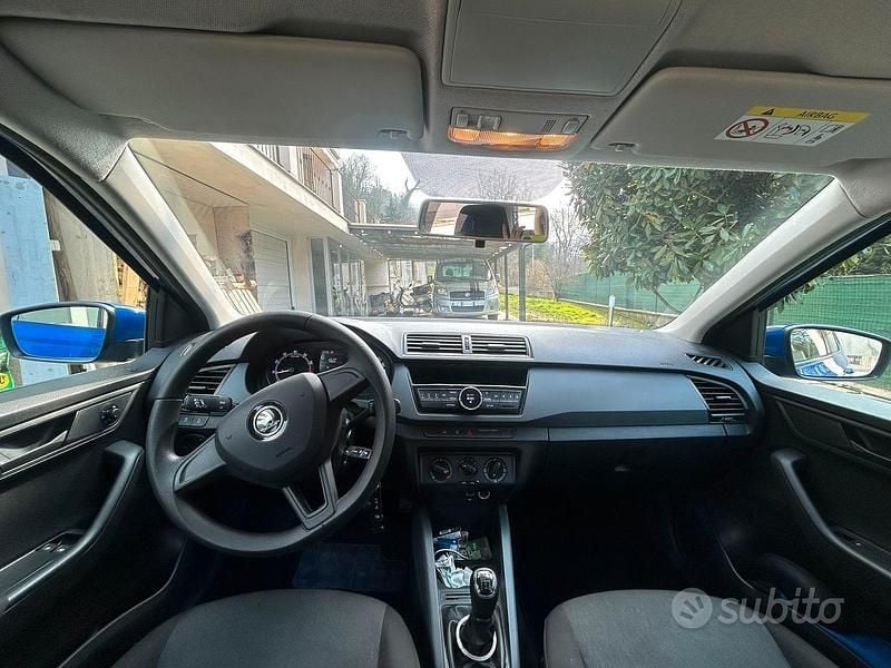 Usata Skoda Fabia 2019 Blu Utilitaria