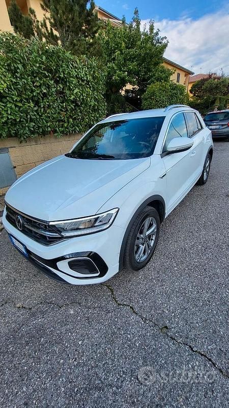 Usata VW T-Roc R-line 2022 Bianco SUV