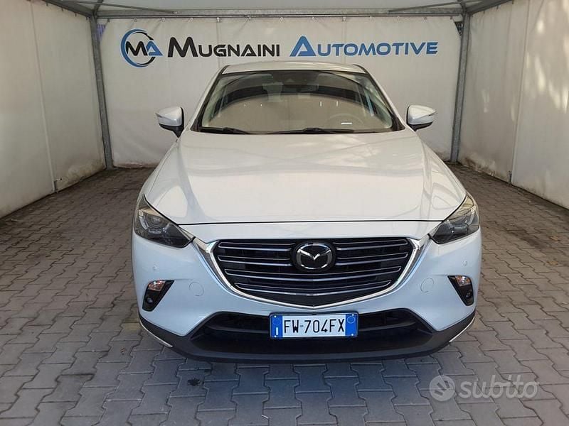 Usata Mazda CX-3 Exceed 116 CV (85 kW) 2019 Bianco SUV