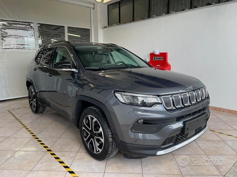 Usata Jeep Compass Limited 130 CV (95 kW) 2021 Grigio SUV