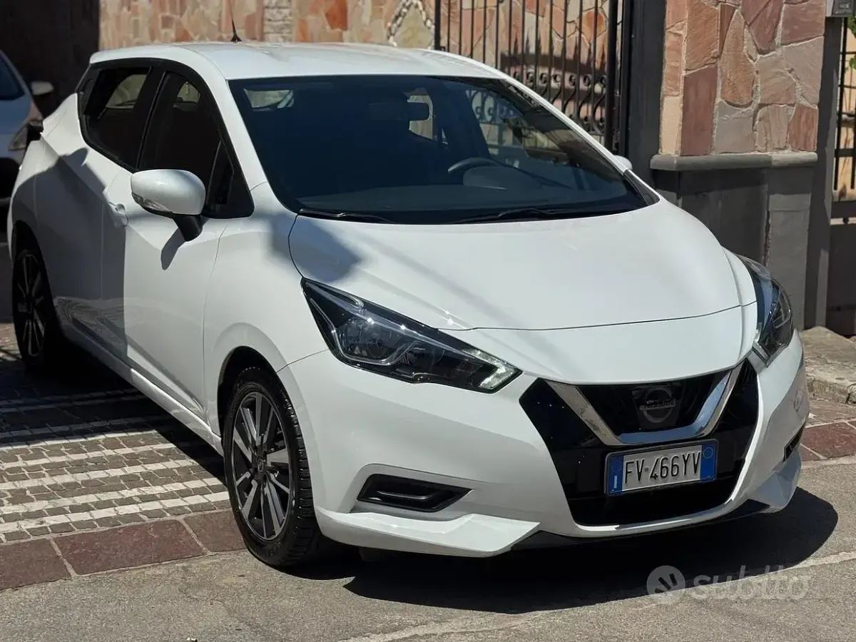 Usata Nissan Micra 87 CV (63 kW) 2019 Bianco Utilitaria
