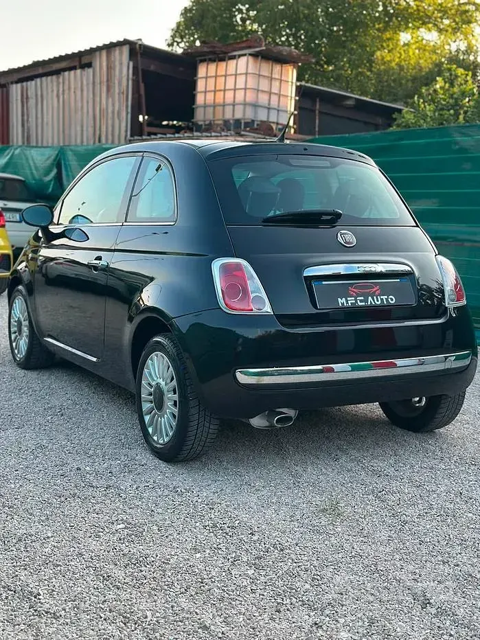 Usata Fiat 500 Lounge 69 CV (50 kW) 2013 Nero Berlina