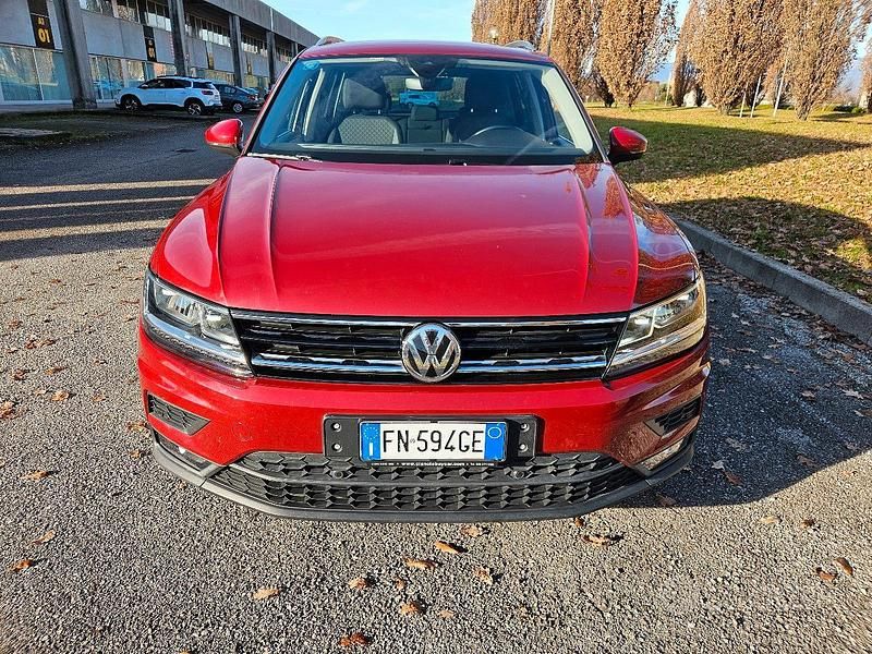 Usata VW Tiguan 150 CV (110 kW) 2018 Rosso SUV