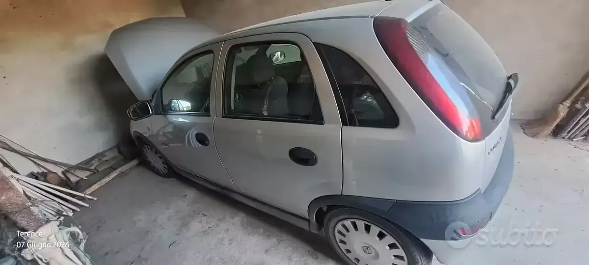 Usata Opel Corsa 2002 Grigio Utilitaria