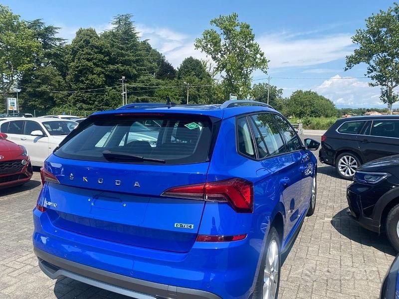 Usata Skoda Kamiq Style 90 CV (66 kW) 2021 Blu mediterraneo SUV