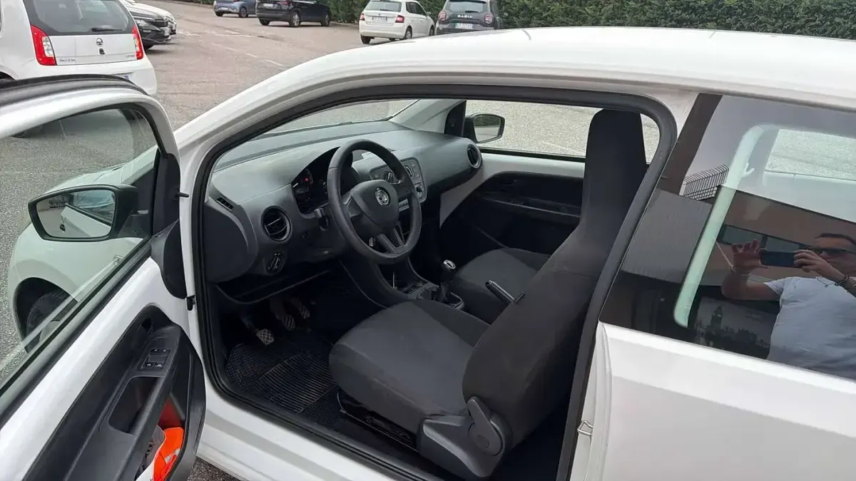 Usata Skoda Citigo Active 60 CV (44 kW) 2019 Bianco Utilitaria