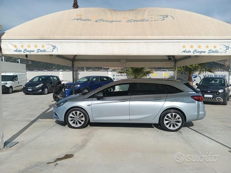 Usata Opel Astra Dynamic 110 CV (80 kW) 2018 Grigio Station wagon