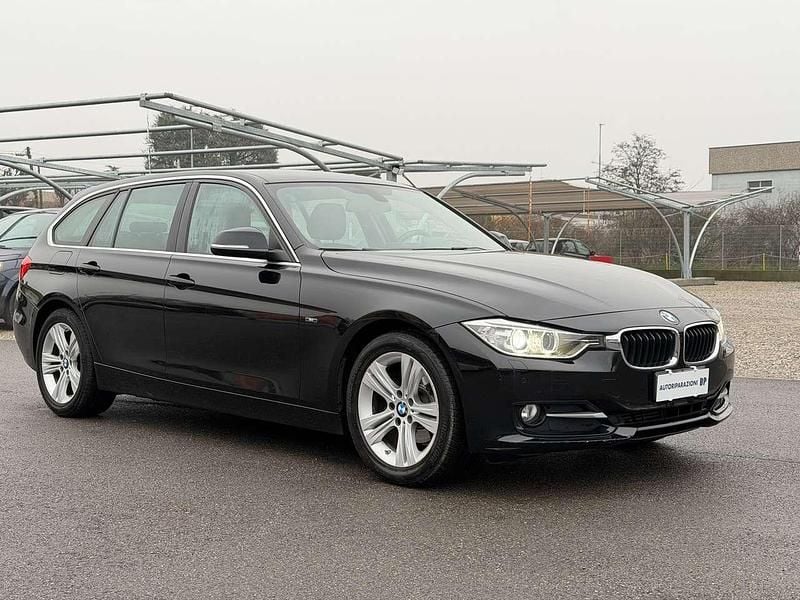 Nero Usata 2015 BMW 316 Sport Line Station wagon | 10.900 € (Buon prezzo) - Immagine 1/4