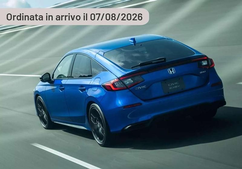 Nuova Honda Civic Elegance 184 CV (135 kW) 2025 Argento Berlina