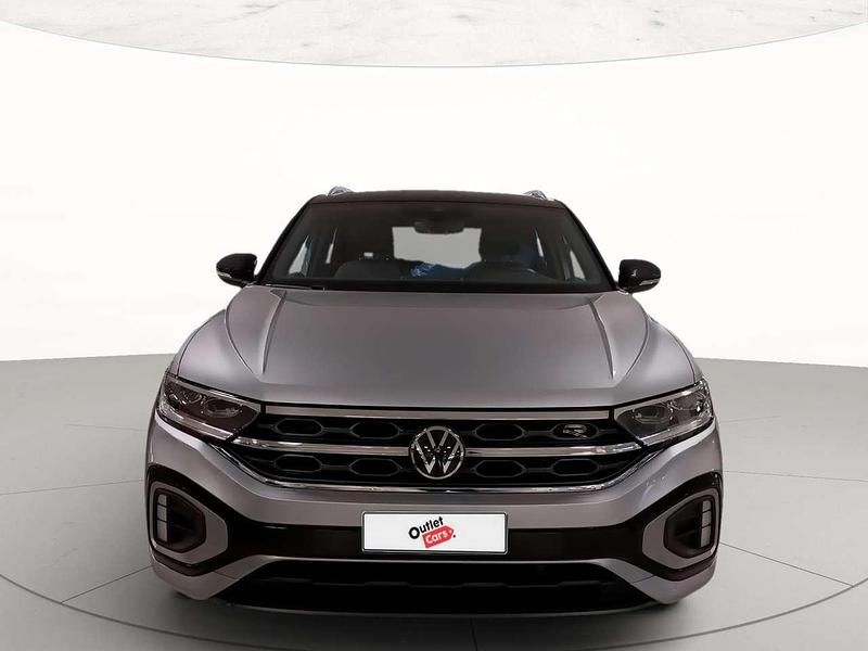 Usata VW T-Roc R-line 116 CV (85 kW) 2023 Pyrit silver metallizzato nero SUV