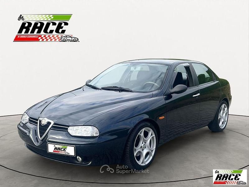 Usata Alfa Romeo 156 Distinctive 151 CV (111 kW) 2001 Blu Berlina
