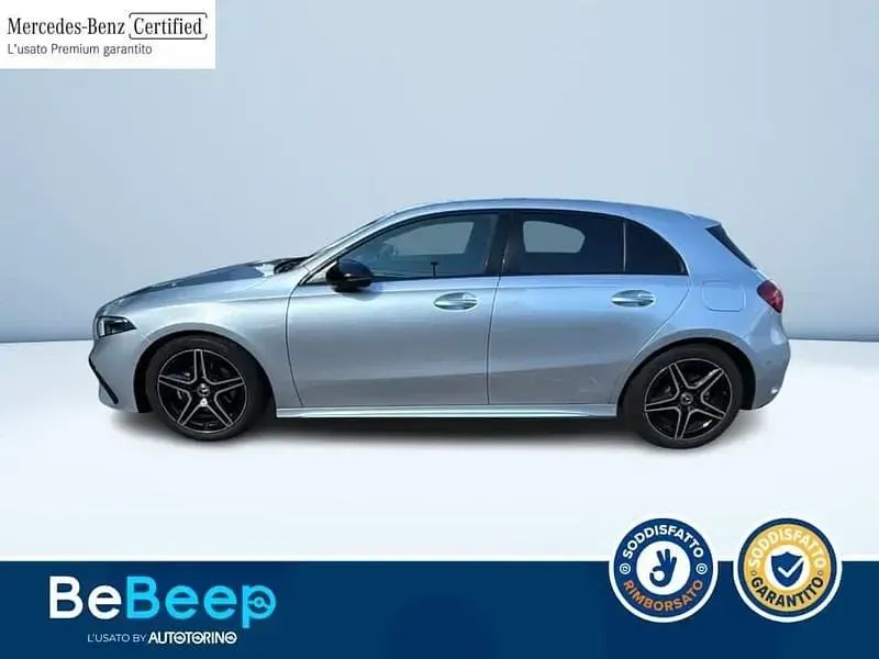 Usata Mercedes A180 Advanced Plus 116 CV (85 kW) 2024 Argento metallizzato Berlina
