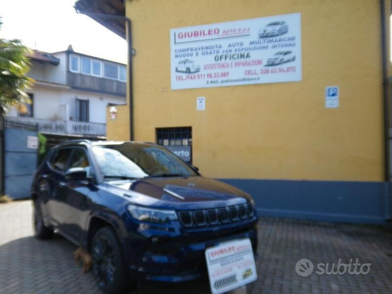 Blu Usata 2021 Jeep Compass SUV | 21.500 € (Buon prezzo) - Immagine 1/4