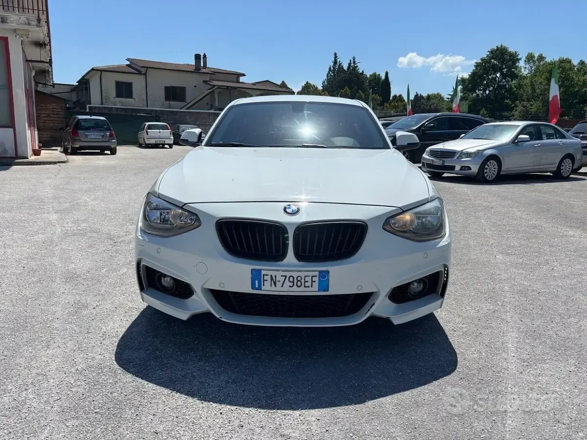 Usata BMW 118 M Sport 143 CV (105 kW) 2012 Bianco Utilitaria